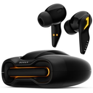 Boult Audio UFO Truly Wireless in Ear Earbuds with 48H Playtime, Built-in App Support,(Black Gloss)